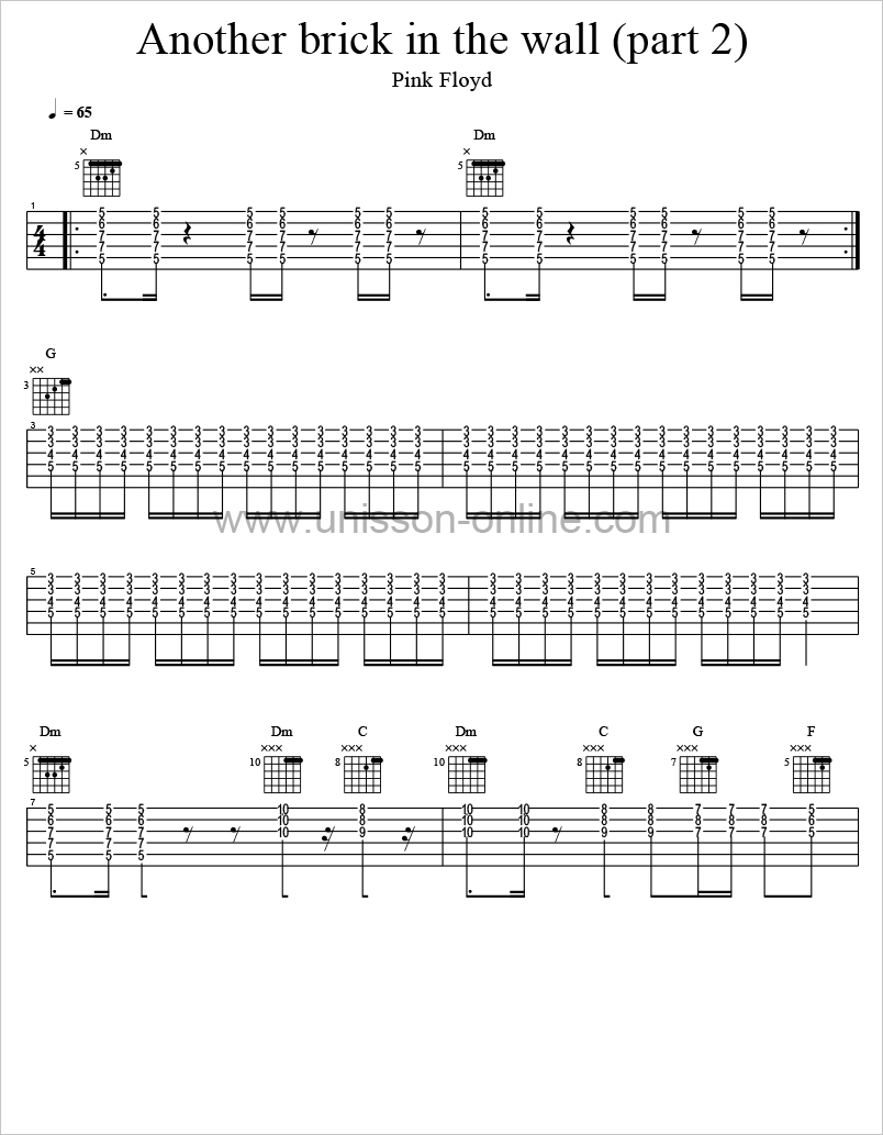 Another-brick-in-the-wall-Pink-Floyd-Tablature-Guitar-Pro