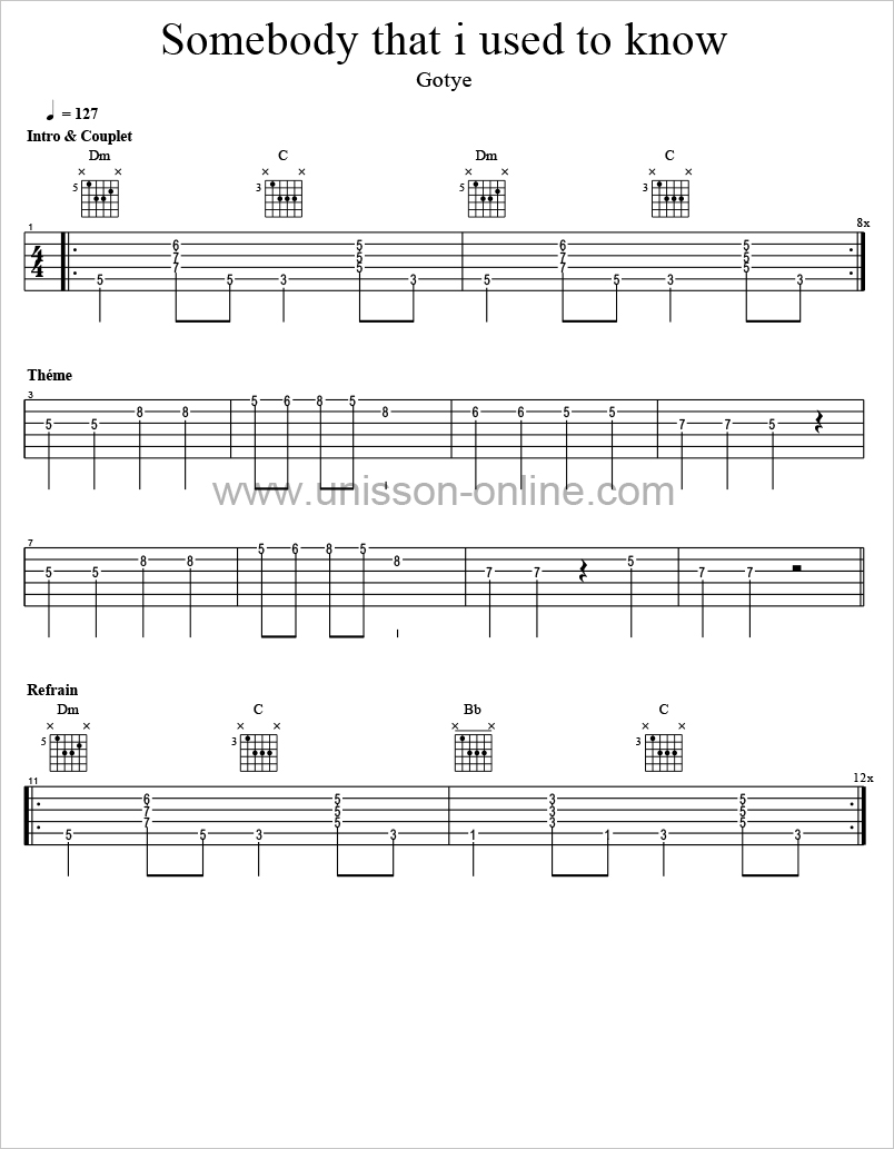Somebody-that-i-used-to-know-Gotye-Tablature-Guitar-Pro